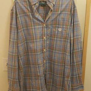 Chaps L button up nwot